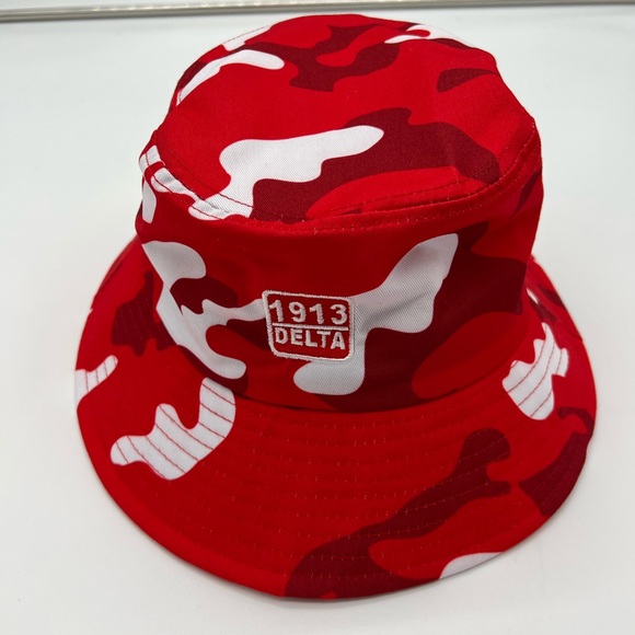 Delta Sigma Theta Camouflage Bucket Hat - Picture 6 of 7